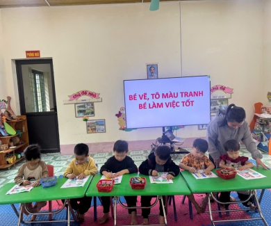 HOẠT ĐỘNG VẼ TRANH CHÀO MỪNG NGÀY CÔNG TÁC XÃ HỘI VIỆT NAM NĂM 2026